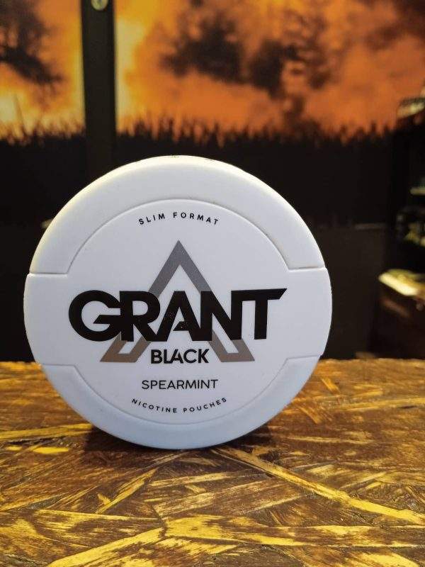 grant black spearmint snus